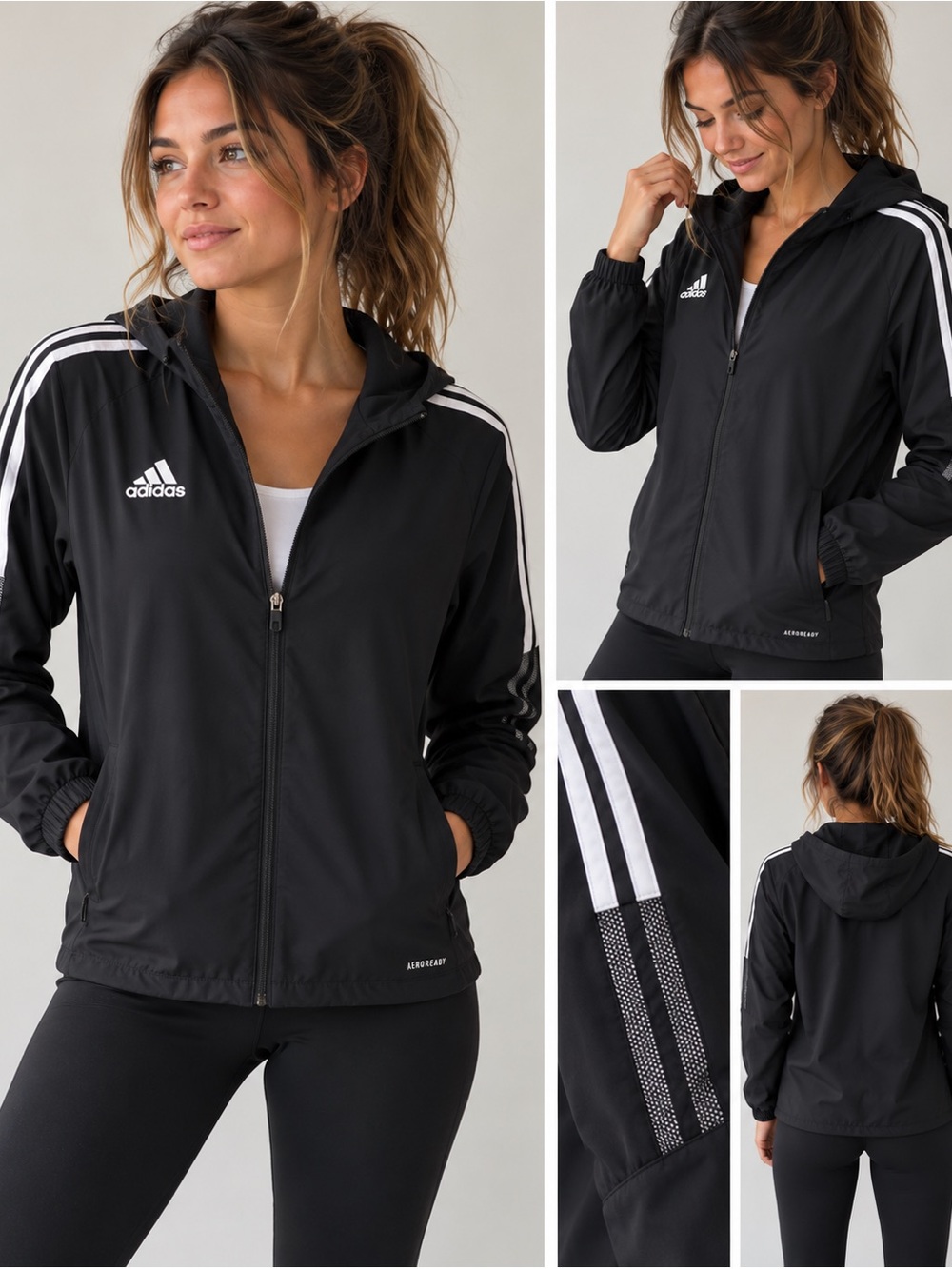 Adidas Tiro 21 Womens Windbreaker Jacket Medium